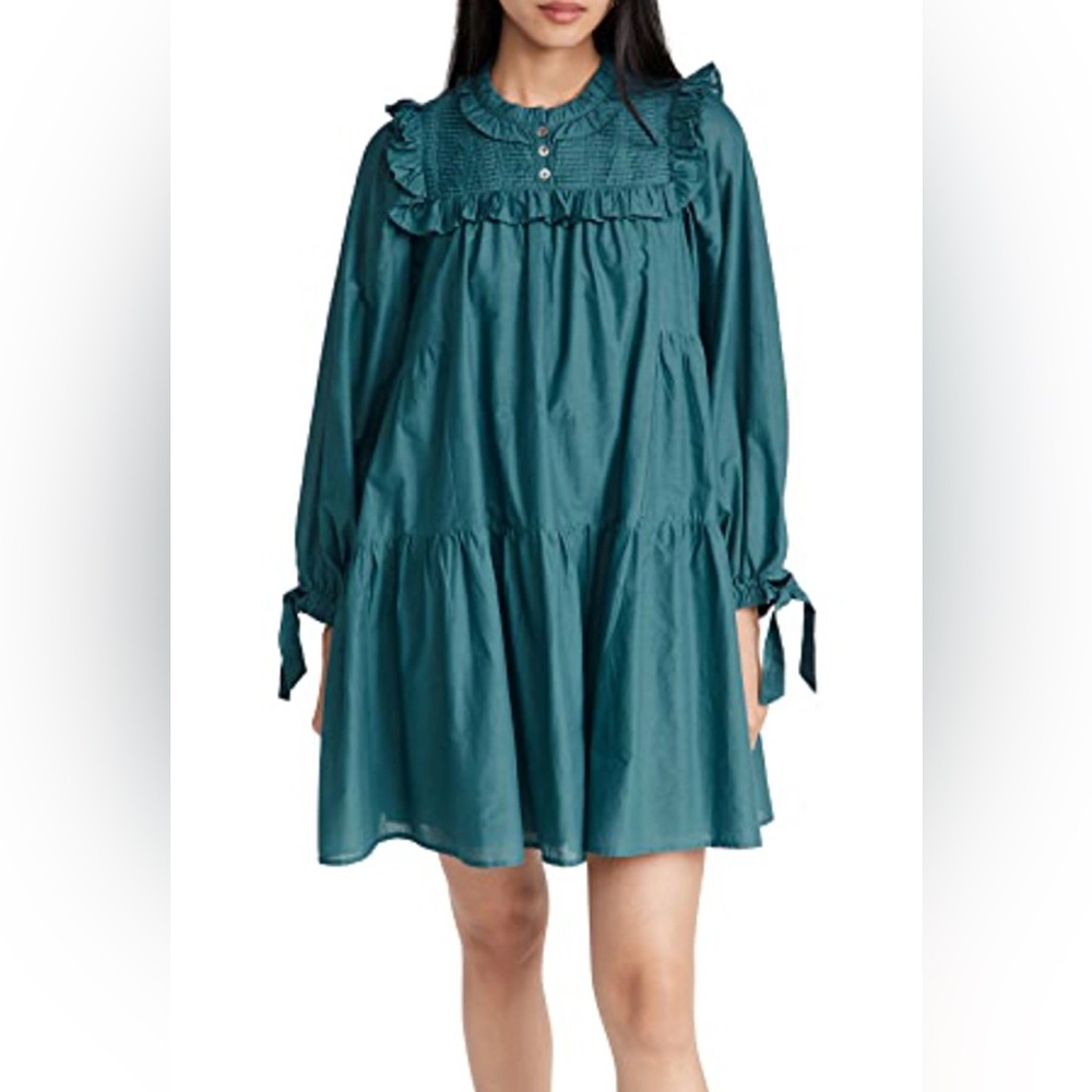 Sea NY Adrienne Cotton Puff Mini Dress